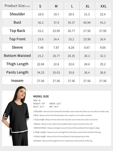 Miniatura 6 de SuperPrity Conjunto de suéter para mujer de 2 o 3 piezas, de manga cortalarga, suéter de punto, de cintura alta, pantalones de pierna ancha
