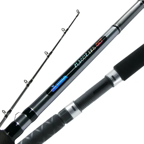 Miniatura 4 de OKUMA CV-163DLX - Carrete de convector de perfil bajo 2HPB + 1RB, Multi + Okuma Classic Pro GLT Downrigger Rod (8-20 libras)
