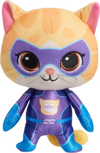 Disney Junior SuperKitties - Animal de peluche pequeño de 7 pulgadas, chispas, gatito, juguetes para niños a partir de 2 años Just Play