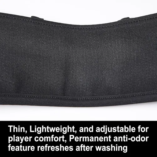 Miniatura 3 de EALER Hockey Neck Guard Collar, Hockey Core Neck Protect Guard Bib Cut Resistant HAN100