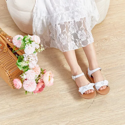 Miniatura 8 de Otter MOMO Sandalias planas de princesa con punta abierta y volantes para niñas