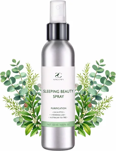 Pillow and Linen Mist, espray de fragancia de tela de 4.05 onzas líquidas para almohadas, sábanas, toallas, ropa y textiles para el hogar, eucalipto