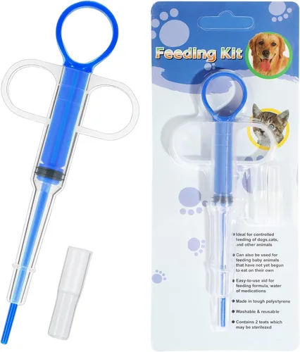 Miniatura 7 de 2 unidades de píldoras para mascotas para gatos pequeños, perros, dispensador de pistola de píldoras, píldoras para mascotas, píldoras de punta