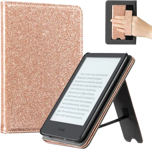 Miniatura 7 de CoBak Case for 6" E-Reader - PU Leather Smart Cover with Auto Sleep/Wake & Hand Strap