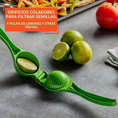 Miniatura 5 de IMUSA Exprimidor manual de limón o lima, exprimidor de cítricos para máxima extracción, verde
