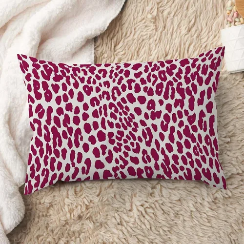 Miniatura 41 de ArogGeld Funda de almohada lumbar, estampado de guepardo verde, leopardo, estampado de leopardo, manchas de animales, almohada decorativa verde, A-17
