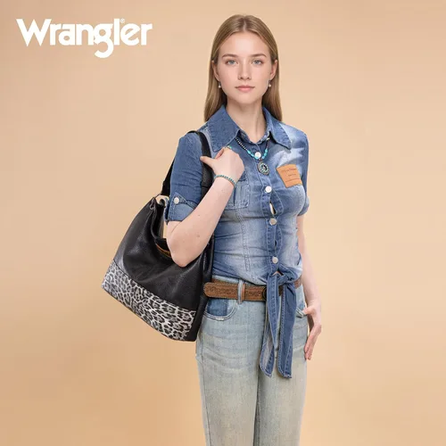 Miniatura 70 de Wrangler Hobo - Bolsas para mujer de cuero vegano con asa superior, bolsos de hombro y bolsos