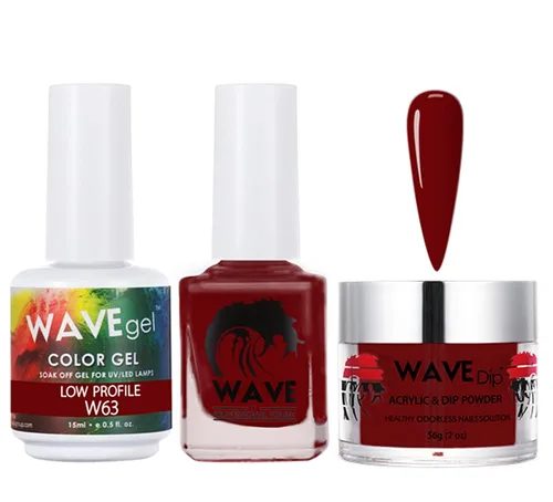 Miniatura 91 de WAVEGEL - Juego de gel de remojo, laca de uñas y polvo acrílico a juego - Colección Simplicity - #P109 Blizzard