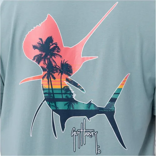 Miniatura 55 de Guy Harvey Camiseta de manga corta Threadcycled para hombre