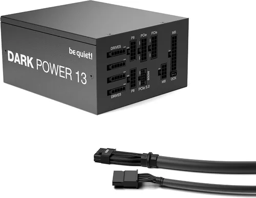 Miniatura 7 de be quiet! Dark Power 13 Fuente de alimentación silenciosa de alto rendimiento de 750W Eficiencia 80 Plus Titanium ATX 3.0 PCIe 5 Modular