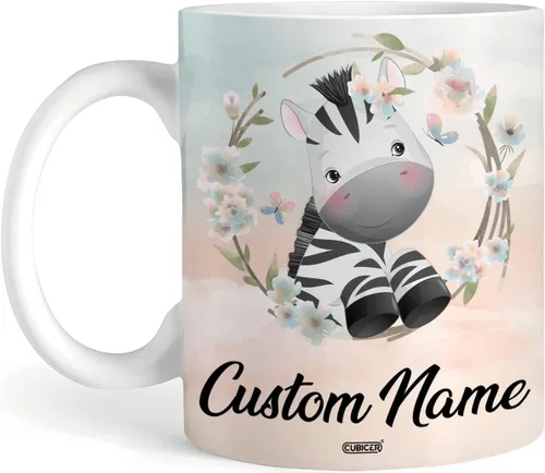 Miniatura 15 de CUBICER Tazas de café personalizadas con nombre personalizado, tazas de cerámica blanca, regalos de Navidad de vidrio para niños, mujeres, adultos