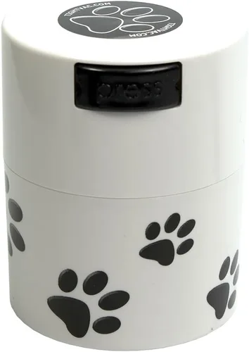 Miniatura 34 de Tightpac America Tightvac Pawvac Contenedor sellado para almacenamiento de comida y golosinas para mascotas Gato Blanco