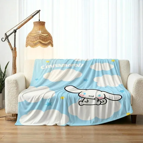 Miniatura 16 de Coleccionables Badtz-Maru Ropa de cama Franco Manta supersuave y acogedora, 62 in x 90 in, (Producto oficialmente licenciado) de Franco
