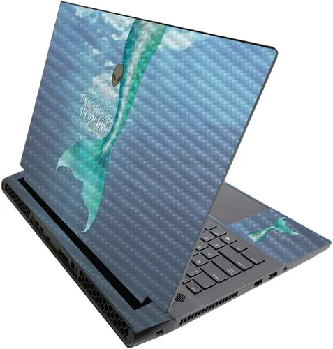 Miniatura 304 de MightySkins - Skin brillante con purpurina para Alienware M17 R3 (2020) y M17 R4 (2021) - Diversión de los años 90 Acabado duradero con purpurina