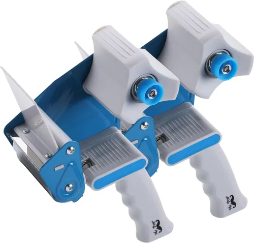 Mr. Pen - Dispensador de pistola de cinta de 3 pulgadas, Pistola dispensadora de cinta de embalaje, Pistola de cinta de embalaje de 3 pulgadas, Azul