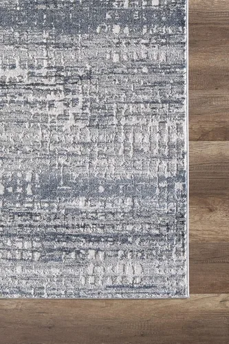 Miniatura 4 de Abani Rugs - Alfombra rectangular moderna con estampado de píxeles envejecidos de 2 pies 2 pulgadas x 8 pies, colección Vista, alfombra decorativa