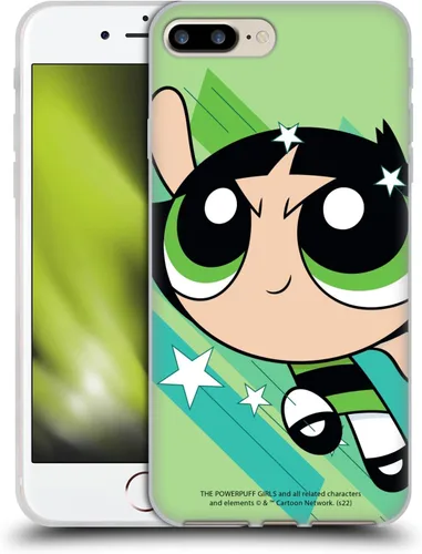 Miniatura 57 de Head Case Designs Funda de gel suave con licencia oficial de The Powerpuff Girls Blossom Graphics compatible con Apple iPhone 7 Plus/iPhone 8 Plus