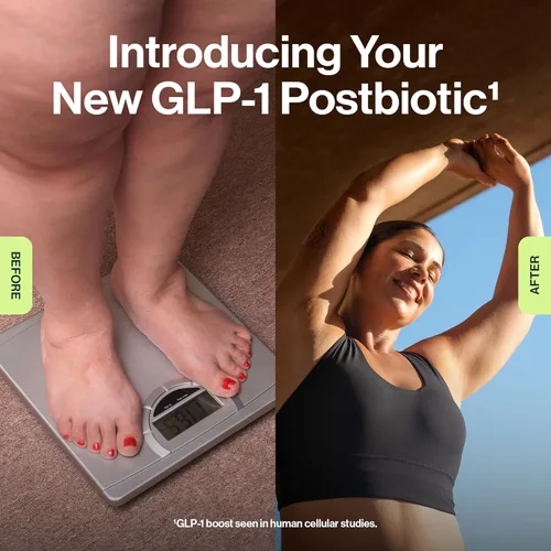 Miniatura 2 de resM GLP-1 Postbiotic - Suplemento activo GLP 1 para mujeres y hombres, activador y apoyador de GLP1, vitaminas veganas para la salud intestinal