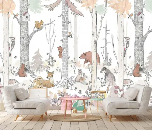 Miniatura 29 de Papel tapiz de hojas de plátano verde, papel tapiz de monsteras botánicas de selva tropical para sala de estar y dormitorio (no autoadhesivo)
