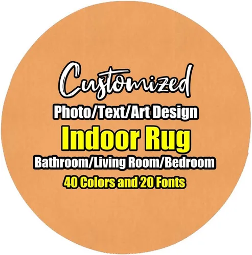 Miniatura 119 de sophiehome Customzied - Alfombras de baño con imagen de texto, alfombra de franela personalizada para interiores para el hogar, dormitorio, baño