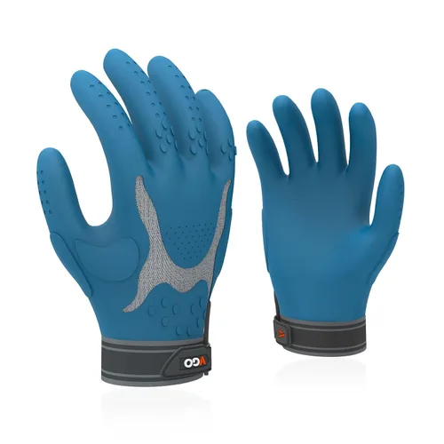 Miniatura 9 de Vgo... NGG X1 Guantes de trabajo Gription sin costuras, guantes de trabajo para hombres, guantes antideslizantes para almacenamiento y conductores