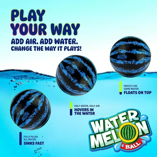 Miniatura 2 de Watermelon Ball – El mejor juego de piscina para pases bajo el agua, regate, buceo y juegos de piscina para adolescentes, niños o adultos, pelota