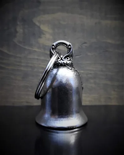 Miniatura 6 de Fleur De Lis - Accesorio de campana de motociclista o llavero para la suerte