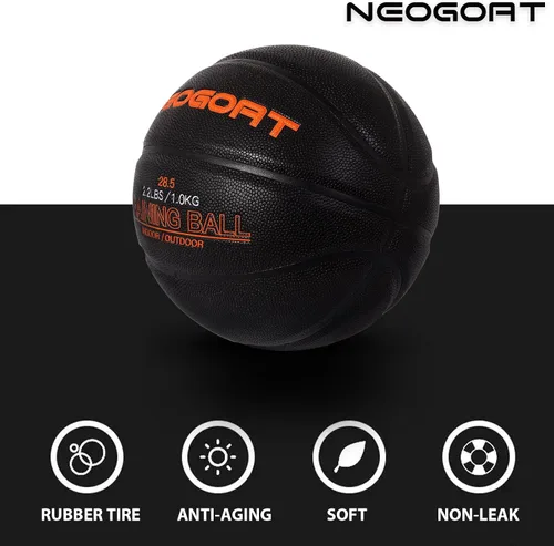 Miniatura 7 de 3LBS/2.2LBS 29.5"/28.5" Weighted Heavy Basketball Training Equipment for in& Outdoor Improving Handling Dribbling, Passing&Rebounding Skills