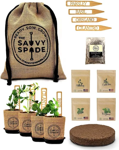Miniatura 10 de Kit de jardín de hierbas de cóctel para interiores – Cultiva tu propio kit de cóctel con máquina de bolas de hielo y semillas de lavanda sin OMG