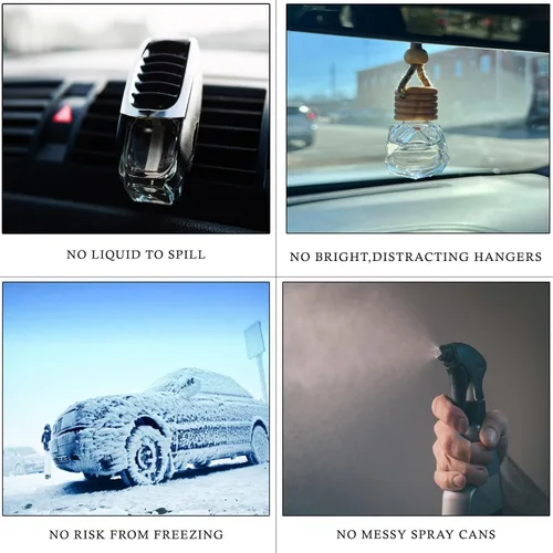 Miniatura 4 de Wonder Wafers - Ambientadores de coche variados, paquete de 12 ambientadores de coche envueltos individualmente, 12 aromas para automóvil