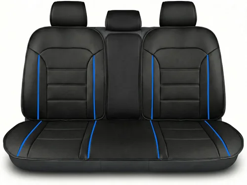 Miniatura 11 de Cojín de asiento delantero FH GROUP PU25BROWN12 marrón ultra comodidad (airbag compatible), Negro