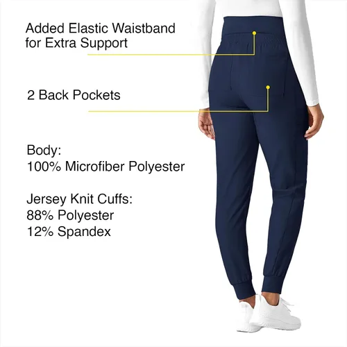 Miniatura 4 de WonderWink Pantalón jogger de maternidad para mujer