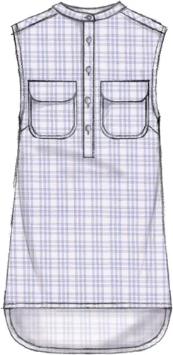 Miniatura 4 de McCall's Patterns M7360 - Camisetas Henley para mujer, talla A5 (6-8-10-12-14)