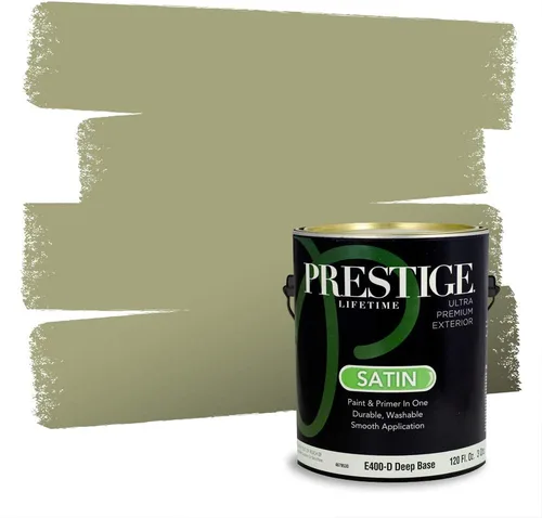 Miniatura 1386 de Prestige Paints - pintura de exterior y pintura de imprimación en una, E100-T-6006-10AVP