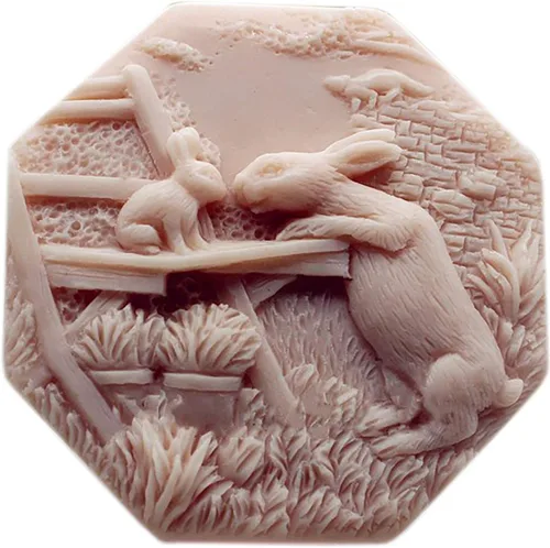 Miniatura 19 de Moldes de jabón de silicona para hacer jabón, moldes para manualidades, moldes de resina, flores 3D (14167)