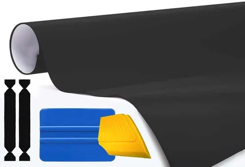 Miniatura 10 de 3M Rollo de Vinilo Automotriz (Negro Brillante, 1 pie x 5 pies + Juego de Herramientas)