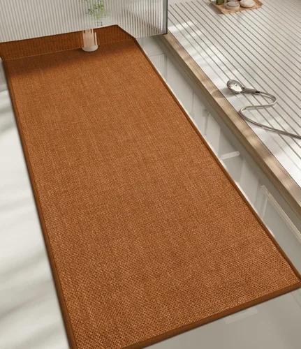 Miniatura 90 de chakme Alfombras de Baño 24x17, Alfombra de Baño Ultra Delgada Antideslizante Pequeña de Secado Rápido Absorbente para Piso de Baño