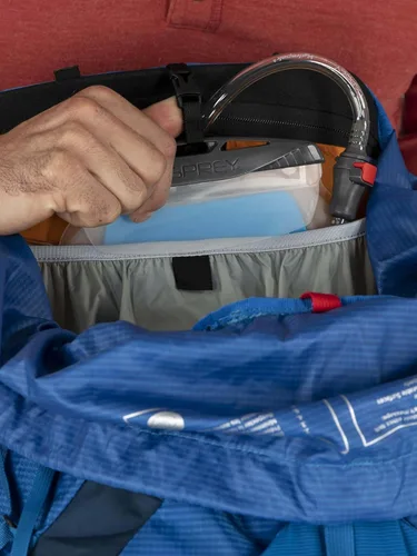 Miniatura 8 de Osprey Exos 58 Mochila de Senderismo Ultraligera para Hombres Gris carbón oscuro