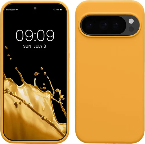 Miniatura 53 de kwmobile Funda Compatible con Google Pixel 6 Pro - Funda de Teléfono de Silicona TPU con Acabado Suave - Azul Caribe
