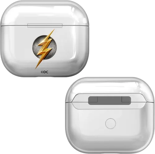 Miniatura 7 de Head Case Designs Cubierta de cristal duro transparente con licencia oficial de la Liga de la Justicia con logotipos de Superman, compatible
