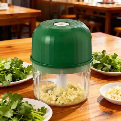 Procesador de alimentos inalámbrico portátil, mini picador eléctrico de ajo para verduras, nueces, alimentos para bebés, dispositivo de cocina