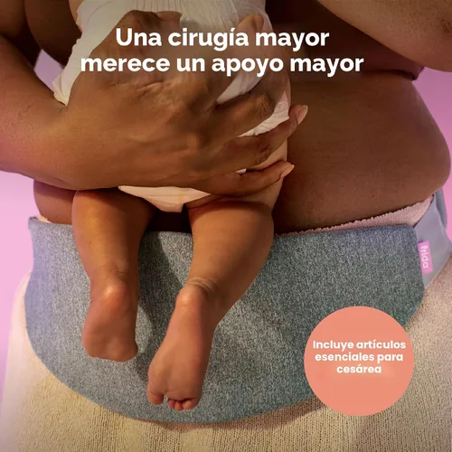 Miniatura 4 de Frida Mom Bolsa de Viaje de Artículos Esenciales para Hospital y Bebé Preempaquetada de 30 Piezas, Incluye Artículos Imprescindibles para Parto por
