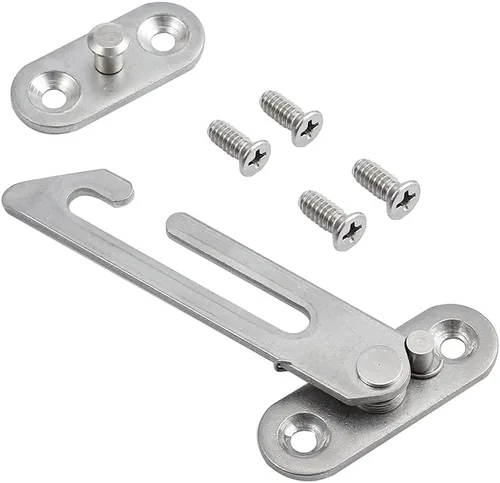 Restrictor de ventana UPVC para bebés y niños, bloqueo de seguridad de acero inoxidable, 1 pieza de lado izquierdo + lado derecho