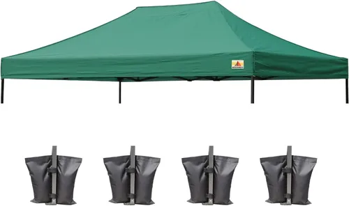 Miniatura 74 de ABCCANOPY - Toldo de repuesto para carpa desplegable (10x10 pies, beige)