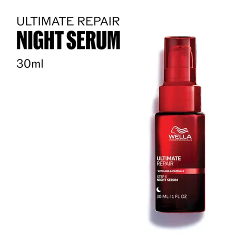 Miniatura 16 de Wella Professionals ULTIMATE REPAIR Night Serum Overnight Leave-in Treatment for Dull, Dry, Frizzy Hair Repair Breakage & Protect Against Night