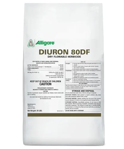 Miniatura 7 de Alligare Herbicida Diuron 80 DF - Herbicida pre y post emergente para áreas industriales y no cultivadas - Controla hierba de cangrejo, raigrás