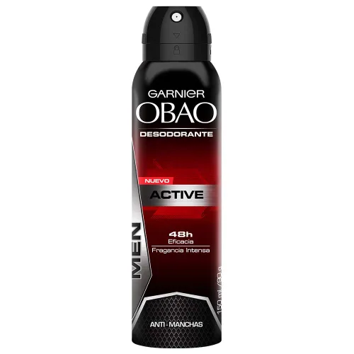 Miniatura 2 de Obao Desodorante activo para hombre en espray 5.1 fl oz - Desodorante Activo Aerosol para hombre (paquete de 1)