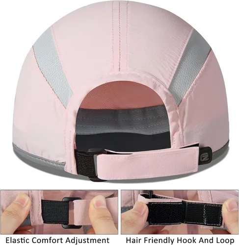 Miniatura 3 de GADIEMKENSD Sombrero reflectante plegable para exteriores, diseño sin estructura, protección solar UPF 50+, sombreros deportivos para mujeres
