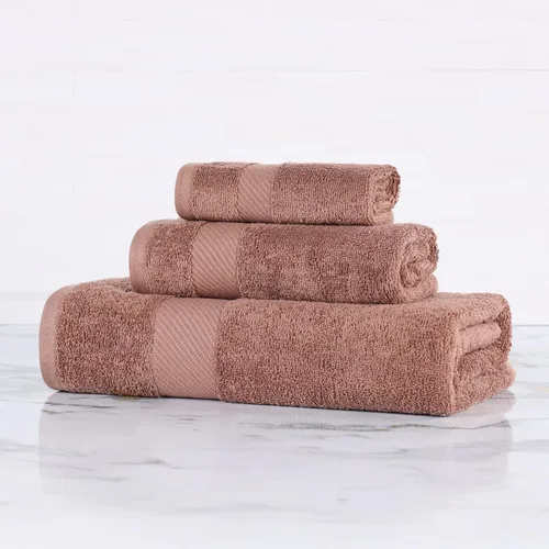 Miniatura 38 de SUPERIOR Kendell - Juego de 4 toallas de baño de algodón egipcio, absorbentes, para la ducha, artículos esenciales para el spa, toallas grandes
