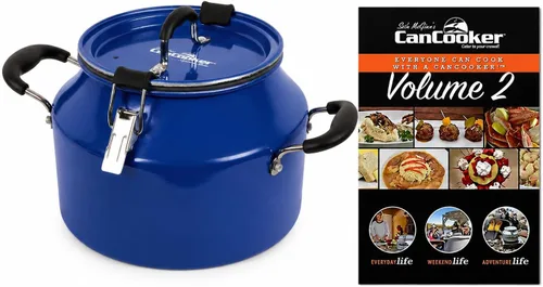 Miniatura 8 de CanCooker Paquete de olla de vapor de convección de 4 galones con libro de recetas de 100 páginas, aluminio anodizado duradero, compatible con Kit